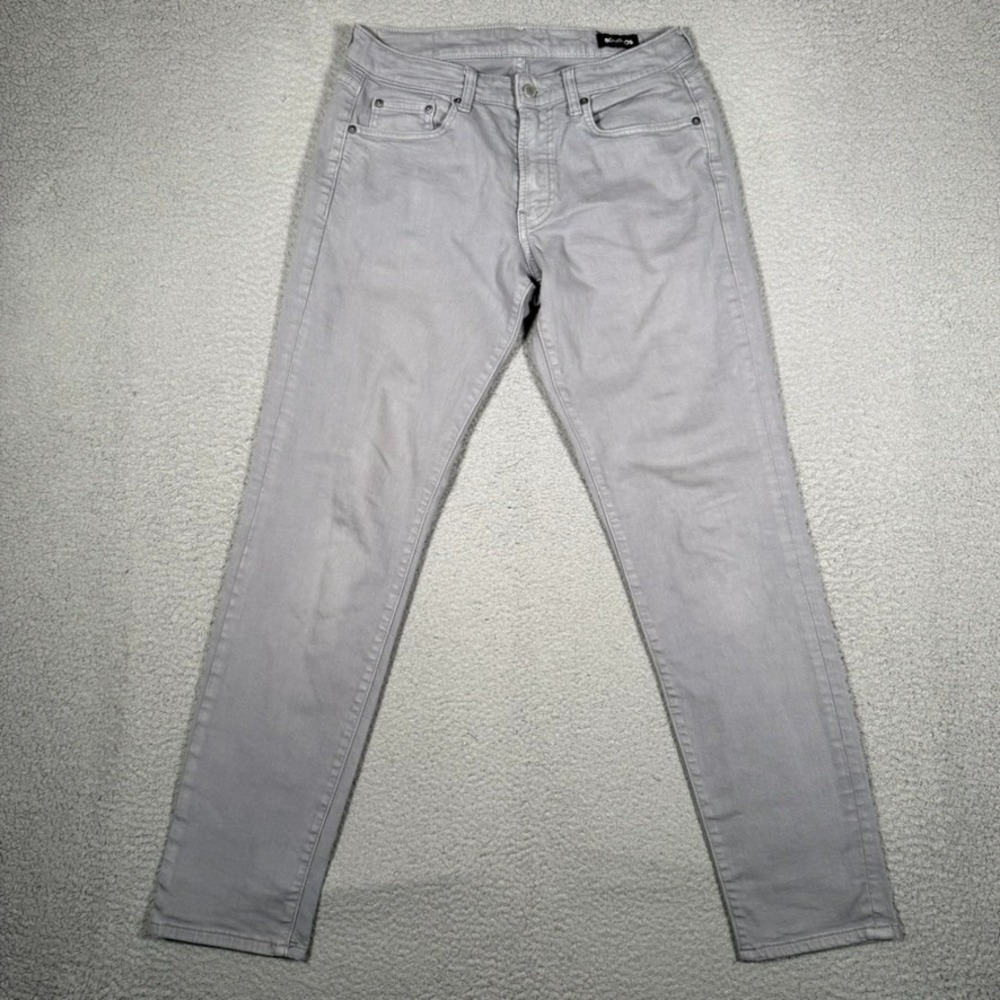 Bonobos Jeans Mens 30x32 Gray Athletic‎ Fit Denim Casual Preppy 5 Pocket Logo
